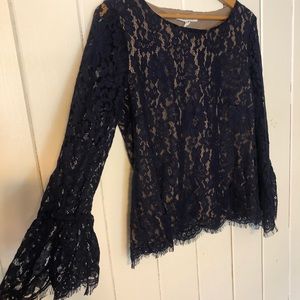 NWT Rose & Olive Lace top